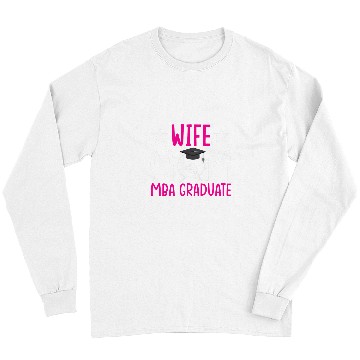 Discover MBA Student Business Degree Graduation 14 Long Sleeves