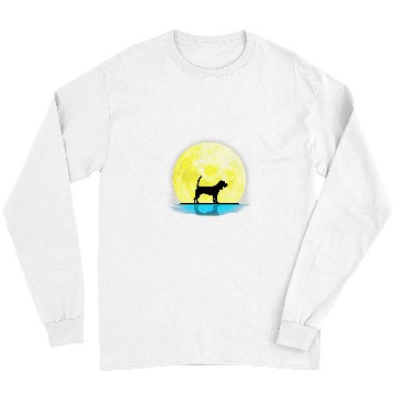 Discover Beagle Pet Lovers Full Moon Light Long Sleeves