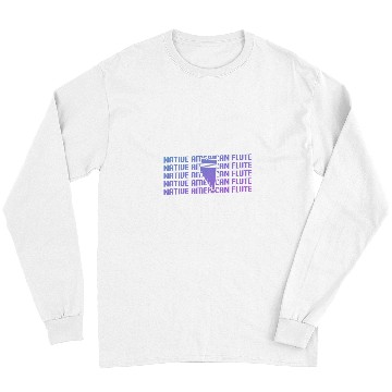 Discover Funny Flute Retro vintages Classic Native American Flute Flutist Long Sleeves