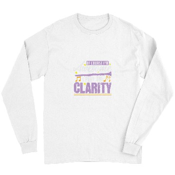 Discover Funny Clarinet Clear Clarinet Long Sleeves