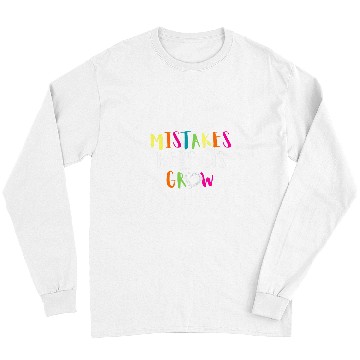 Discover Growth Mindset Positive Teacher Student Self Development Long Sleeves