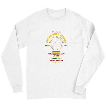Discover HBCU Apparel African American Proud Grad Alumni Student 2 Long Sleeves