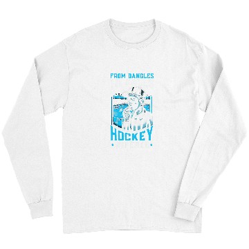 Discover Hockey Referee Refereeing Ref Sports Game Official 2 Long Sleeves