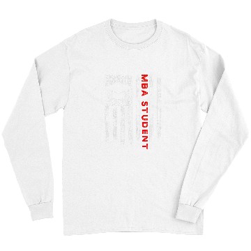 Discover MBA Student Business Degree Graduation 176 Long Sleeves