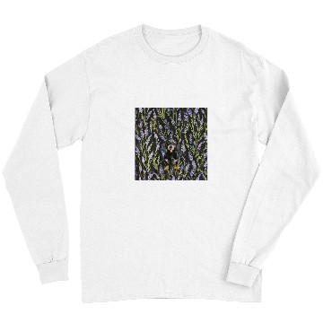 Discover Dachshund Pet Purple Lavender vintages Plant Pattern Long Sleeves