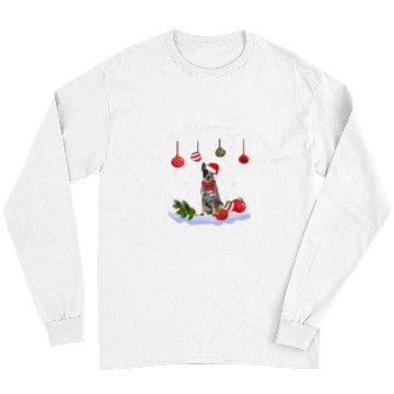 Discover Australian Cattle Pet Santa Christmas Tree Lights xmass Boys Long Sleeves