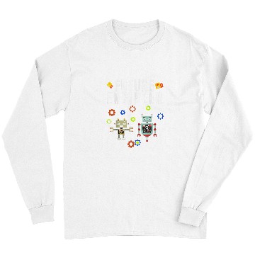 Discover future engineer costume robot robotics adults 2kids 2 Long Sleeves