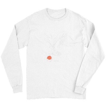 Discover Sport Basketball HAWK PLAYING BASKETBALL WITH LIGHTNING BOLTS Long Sleeves