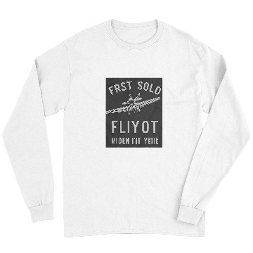 Discover New Pilots First Solo Flight Long Sleeves