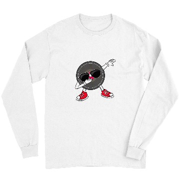 Discover Dabbings Vinyl Record Dancing LP Collector Party DJ Long Sleeves