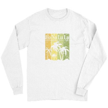 Discover Honolulu Periodic Table Elements Honolulu Hawaii Retro 4 Long Sleeves