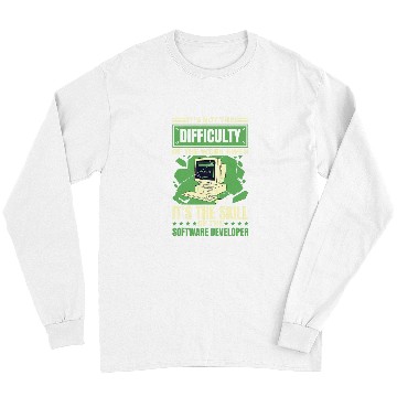 Discover Software Developer Quote Design for Software Developing Long Sleeves