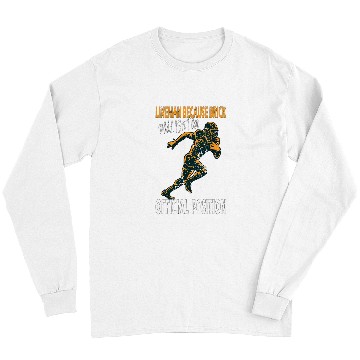 Discover Sport American Football Lineman because Brick Wall isnt Position 1 Long Sleeves