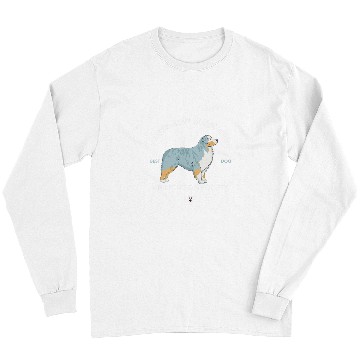 Discover Australian Shepherd Pet Appreciation Society Cute Long Sleeves