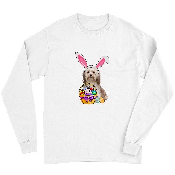 Discover Havanese Pet Easter Egg Funny Havanese Easter Long Sleeves