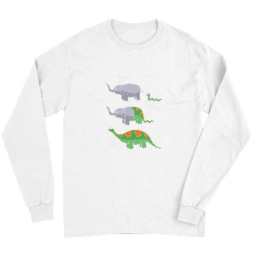 Discover My Friends Code Me My Code Snake And Elephant Long Sleeves
