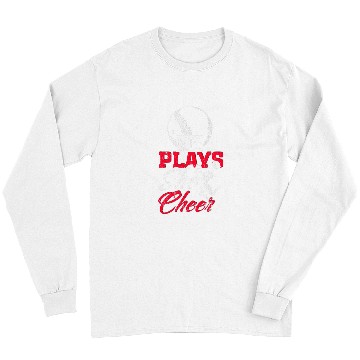 Discover Sport Baseball Cheerleading Cheer Mom Softball Baseball Cheerleader Long Sleeves