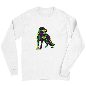 Discover Gordon Setter Pet Mardi Gras Long Sleeves