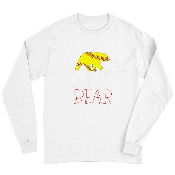 Discover Sport Softball Nana Bear Softball Nana Of A Softball Player Long Sleeves
