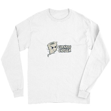 Discover Tornado Chaser Weather Storm Forecaser Meteorologist Long Sleeves