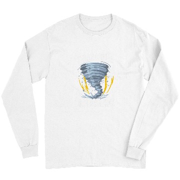 Discover Tornado Chaser Meteorologist Storm Chasing Storm Hunter 21 Long Sleeves
