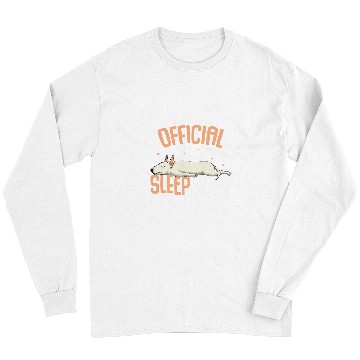 Discover Bull Terrier Pet Lover Official Sleep Long Sleeves