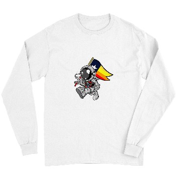 Discover Houston Space City Astronaut Long Sleeves