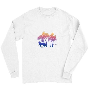 Discover Pyrenees Pet Ombre Beach Sunrise Long Sleeves