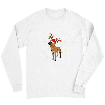 Discover Belgian Malinois Pet Reindeer Christmas Long Sleeves