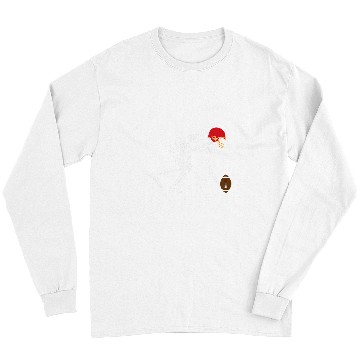 Discover Sport American Football Skeletons Gift Funny Sunday Football Long Sleeves