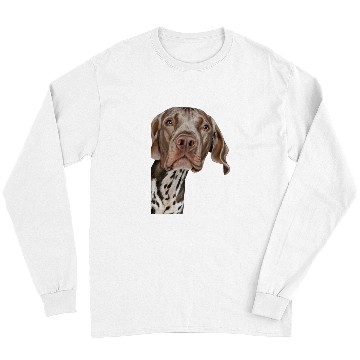 Discover German Shorthaired Pet Funny Dog Lover Gsp Long Sleeves