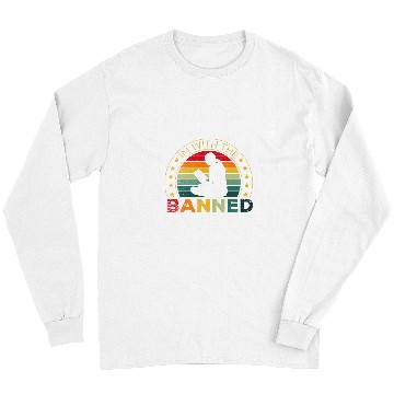 Discover Im with the Banned Books Lovers Librarian Bookworm Reading Long Sleeves