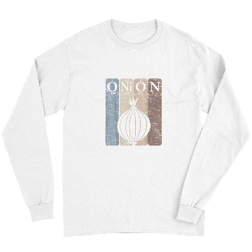 Discover Onion Periodic Table Elements Vegetables Farmer Retro 28 Long Sleeves