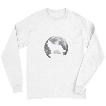 Discover Belgian Shepherd Pet Eclipse Full Moon Halloween Costume Long Sleeves