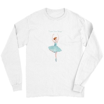 Discover Team Dew Drop Nutcracker Ballet Ballerina Christmas Graphic Long Sleeves