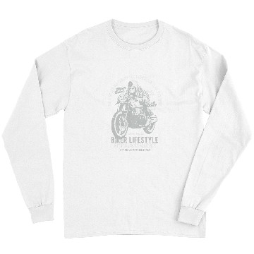Discover Biker Lifestyle 2Motorcycle Club Style Long Sleeves