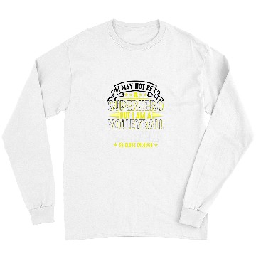 Discover Volley Coaching Team Superhero Volleyball Coach Long Sleeves