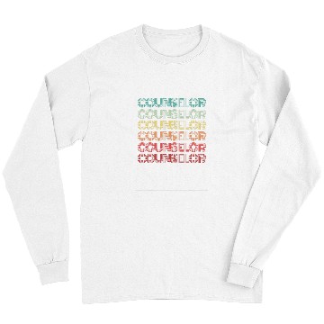 Discover Retro COUNSELOR Classic Summer Camp Teacher Instructor Coach Long Sleeves