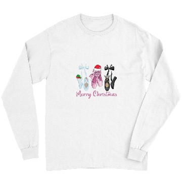 Discover Merry Christmas Nutcracker Ballet Dance Ballerina Christmas Long Sleeves