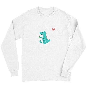 Discover Dinosaur Pet Boba Tea Dino Dinosaurs Bubble Pearl Milk Tea TRex Long Sleeves