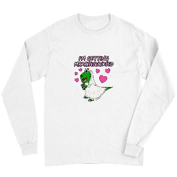 Discover Dinosaur Pet Im Getting Marawwwwried Bride Dinosaur Engagement Wedding Long Sleeves