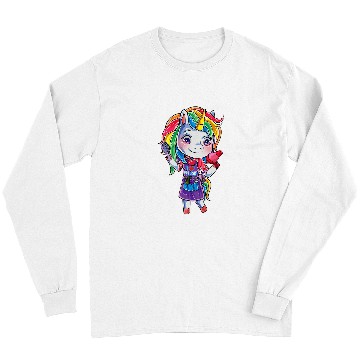 Discover Unicorn Pet Hairdresser I Love My Job Hairdresser Long Sleeves