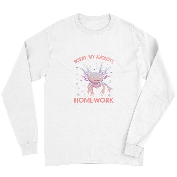 Discover Axolotls Pet Salamander Case 246 Long Sleeves