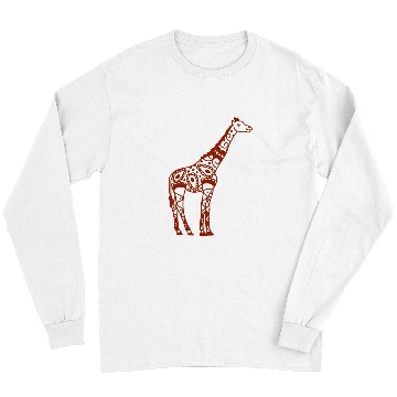 Discover Giraffe Pet Mandala Long Sleeves