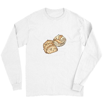 Discover Funny Bread today sourdough tomorrow baking Baker sourdough Long Sleeves