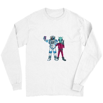 Discover Aliens UFO Stay Weird Alien 22 Long Sleeves