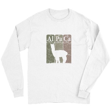 Discover Llama Pet Periodic Table Elements Llama Alpaca vintages 21 Long Sleeves