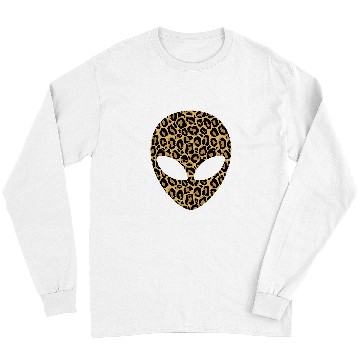 Discover Aliens UFO Leopard Head Cheetah Face Long Sleeves