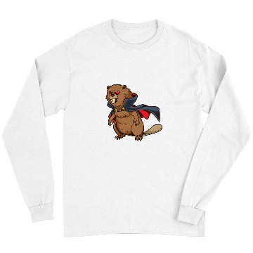 Discover Beaver Pet Monster animals vampire Long Sleeves