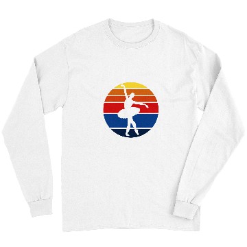 Discover Ballerina Young Lady Roses Dance Sunset Long Sleeves